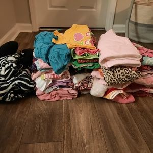 bundle of girls clothes 24 months